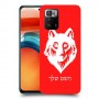 זאב כיסוי מגן קשיח בעיצוב אישי עם השם שלך ל Xiaomi Poco X3 GT יחידה אחת סקרין מובייל