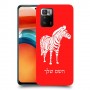 זברה כיסוי מגן קשיח בעיצוב אישי עם השם שלך ל Xiaomi Poco X3 GT יחידה אחת סקרין מובייל