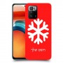 שלג כיסוי מגן קשיח בעיצוב אישי עם השם שלך ל Xiaomi Poco X3 GT יחידה אחת סקרין מובייל