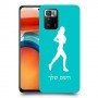 ג'וגלין - אישה כיסוי מגן קשיח בעיצוב אישי עם השם שלך ל Xiaomi Poco X3 GT יחידה אחת סקרין מובייל