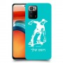 ילד סקייטבורד כיסוי מגן קשיח בעיצוב אישי עם השם שלך ל Xiaomi Poco X3 GT יחידה אחת סקרין מובייל