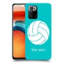 כדורעף - כדור כיסוי מגן קשיח בעיצוב אישי עם השם שלך ל Xiaomi Poco X3 GT יחידה אחת סקרין מובייל