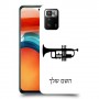 חצוצרה כיסוי מגן קשיח בעיצוב אישי עם השם שלך ל Xiaomi Poco X3 GT יחידה אחת סקרין מובייל