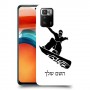 סנובורד כיסוי מגן קשיח בעיצוב אישי עם השם שלך ל Xiaomi Poco X3 GT יחידה אחת סקרין מובייל