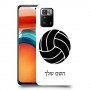 כדורעף - כדור כיסוי מגן קשיח בעיצוב אישי עם השם שלך ל Xiaomi Poco X3 GT יחידה אחת סקרין מובייל