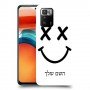 סמיילי כיסוי מגן קשיח בעיצוב אישי עם השם שלך ל Xiaomi Poco X3 GT יחידה אחת סקרין מובייל