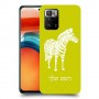 זברה כיסוי מגן קשיח בעיצוב אישי עם השם שלך ל Xiaomi Poco X3 GT יחידה אחת סקרין מובייל