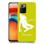 סקִי כיסוי מגן קשיח בעיצוב אישי עם השם שלך ל Xiaomi Poco X3 GT יחידה אחת סקרין מובייל