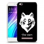 זאב כיסוי מגן קשיח בעיצוב אישי עם השם שלך ל Xiaomi Redmi 4A יחידה אחת סקרין מובייל