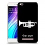 חצוצרה כיסוי מגן קשיח בעיצוב אישי עם השם שלך ל Xiaomi Redmi 4A יחידה אחת סקרין מובייל