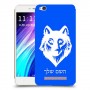 זאב כיסוי מגן קשיח בעיצוב אישי עם השם שלך ל Xiaomi Redmi 4A יחידה אחת סקרין מובייל