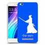 סמוראי כיסוי מגן קשיח בעיצוב אישי עם השם שלך ל Xiaomi Redmi 4A יחידה אחת סקרין מובייל