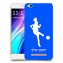 כדורגל - אישה כיסוי מגן קשיח בעיצוב אישי עם השם שלך ל Xiaomi Redmi 4A יחידה אחת סקרין מובייל