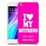 אוהבת את החבר שלי כיסוי מגן קשיח בעיצוב אישי עם השם שלך ל Xiaomi Redmi 4A יחידה אחת סקרין מובייל