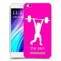 הרמת משקולות כיסוי מגן קשיח בעיצוב אישי עם השם שלך ל Xiaomi Redmi 4A יחידה אחת סקרין מובייל