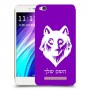 זאב כיסוי מגן קשיח בעיצוב אישי עם השם שלך ל Xiaomi Redmi 4A יחידה אחת סקרין מובייל