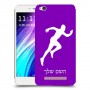 רץ כיסוי מגן קשיח בעיצוב אישי עם השם שלך ל Xiaomi Redmi 4A יחידה אחת סקרין מובייל