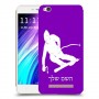 סקִי כיסוי מגן קשיח בעיצוב אישי עם השם שלך ל Xiaomi Redmi 4A יחידה אחת סקרין מובייל