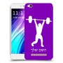 הרמת משקולות כיסוי מגן קשיח בעיצוב אישי עם השם שלך ל Xiaomi Redmi 4A יחידה אחת סקרין מובייל