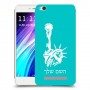 פסל החירות כיסוי מגן קשיח בעיצוב אישי עם השם שלך ל Xiaomi Redmi 4A יחידה אחת סקרין מובייל