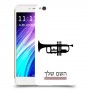 חצוצרה כיסוי מגן קשיח בעיצוב אישי עם השם שלך ל Xiaomi Redmi 4A יחידה אחת סקרין מובייל