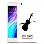 כינור כיסוי מגן קשיח בעיצוב אישי עם השם שלך ל Xiaomi Redmi 4A יחידה אחת סקרין מובייל