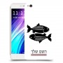 דגים כיסוי מגן קשיח בעיצוב אישי עם השם שלך ל Xiaomi Redmi 4A יחידה אחת סקרין מובייל
