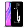 סקספון כיסוי מגן קשיח בעיצוב אישי עם השם שלך ל Xiaomi Redmi 9 יחידה אחת סקרין מובייל