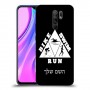 טריאתלון כיסוי מגן קשיח בעיצוב אישי עם השם שלך ל Xiaomi Redmi 9 יחידה אחת סקרין מובייל
