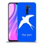ציפור לבלוע כיסוי מגן קשיח בעיצוב אישי עם השם שלך ל Xiaomi Redmi 9 יחידה אחת סקרין מובייל