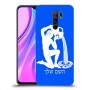 דלי כיסוי מגן קשיח בעיצוב אישי עם השם שלך ל Xiaomi Redmi 9 יחידה אחת סקרין מובייל