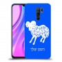 טלה כיסוי מגן קשיח בעיצוב אישי עם השם שלך ל Xiaomi Redmi 9 יחידה אחת סקרין מובייל