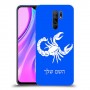 עקרב כיסוי מגן קשיח בעיצוב אישי עם השם שלך ל Xiaomi Redmi 9 יחידה אחת סקרין מובייל
