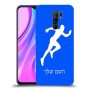 רץ כיסוי מגן קשיח בעיצוב אישי עם השם שלך ל Xiaomi Redmi 9 יחידה אחת סקרין מובייל