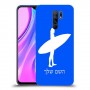 גלישה כיסוי מגן קשיח בעיצוב אישי עם השם שלך ל Xiaomi Redmi 9 יחידה אחת סקרין מובייל