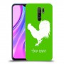 תרנגול כיסוי מגן קשיח בעיצוב אישי עם השם שלך ל Xiaomi Redmi 9 יחידה אחת סקרין מובייל