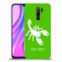 עקרב כיסוי מגן קשיח בעיצוב אישי עם השם שלך ל Xiaomi Redmi 9 יחידה אחת סקרין מובייל