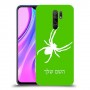 עכביש כיסוי מגן קשיח בעיצוב אישי עם השם שלך ל Xiaomi Redmi 9 יחידה אחת סקרין מובייל