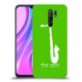 סקספון כיסוי מגן קשיח בעיצוב אישי עם השם שלך ל Xiaomi Redmi 9 יחידה אחת סקרין מובייל