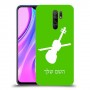 כינור כיסוי מגן קשיח בעיצוב אישי עם השם שלך ל Xiaomi Redmi 9 יחידה אחת סקרין מובייל