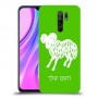 טלה כיסוי מגן קשיח בעיצוב אישי עם השם שלך ל Xiaomi Redmi 9 יחידה אחת סקרין מובייל