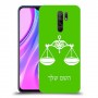 מאזניים כיסוי מגן קשיח בעיצוב אישי עם השם שלך ל Xiaomi Redmi 9 יחידה אחת סקרין מובייל