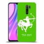קשת כיסוי מגן קשיח בעיצוב אישי עם השם שלך ל Xiaomi Redmi 9 יחידה אחת סקרין מובייל