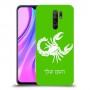 עקרב כיסוי מגן קשיח בעיצוב אישי עם השם שלך ל Xiaomi Redmi 9 יחידה אחת סקרין מובייל