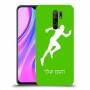 רץ כיסוי מגן קשיח בעיצוב אישי עם השם שלך ל Xiaomi Redmi 9 יחידה אחת סקרין מובייל
