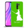 סמוראי כיסוי מגן קשיח בעיצוב אישי עם השם שלך ל Xiaomi Redmi 9 יחידה אחת סקרין מובייל