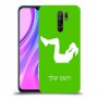 אימון ספורט - אישה כיסוי מגן קשיח בעיצוב אישי עם השם שלך ל Xiaomi Redmi 9 יחידה אחת סקרין מובייל