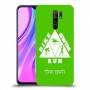 טריאתלון כיסוי מגן קשיח בעיצוב אישי עם השם שלך ל Xiaomi Redmi 9 יחידה אחת סקרין מובייל