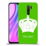 כתר מלכותי כיסוי מגן קשיח בעיצוב אישי עם השם שלך ל Xiaomi Redmi 9 יחידה אחת סקרין מובייל