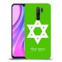 מגן דוד - ישראל כיסוי מגן קשיח בעיצוב אישי עם השם שלך ל Xiaomi Redmi 9 יחידה אחת סקרין מובייל